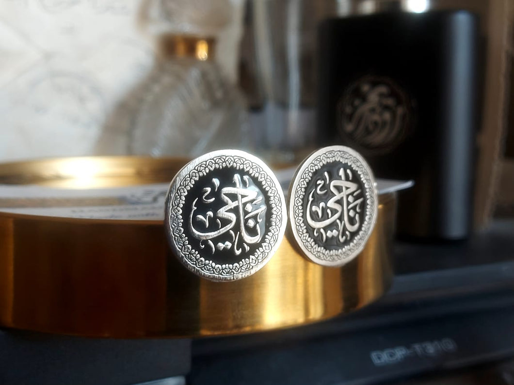 Cufflinks with customized name