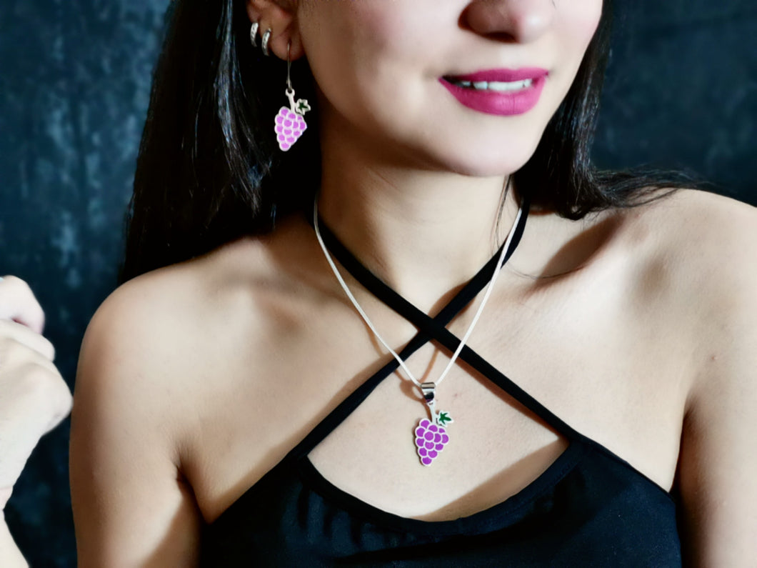 Grapes Cluster Necklace