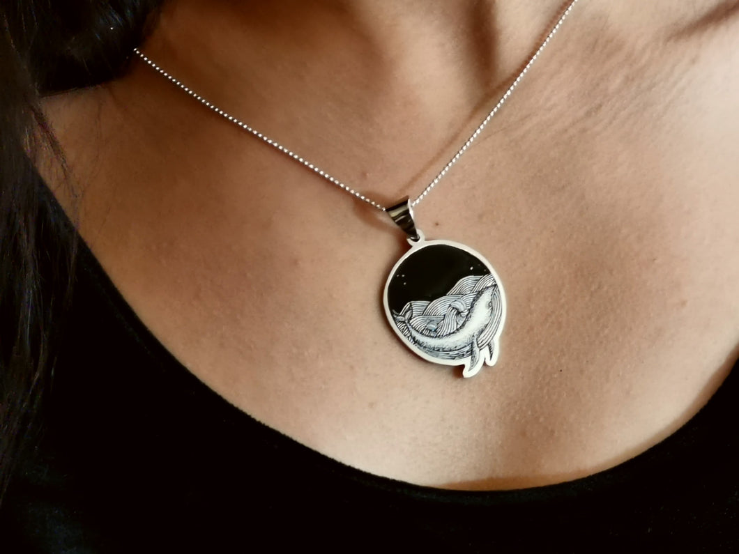 Whale Necklace