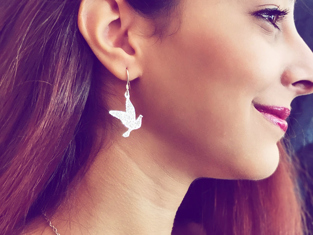 Pigeon Earrings