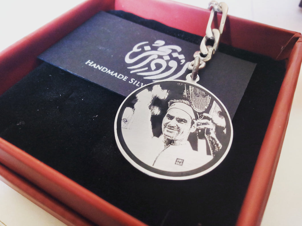 Roger Federer Keychain