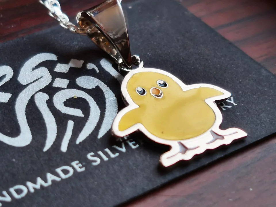 little Chick Emoji Necklace